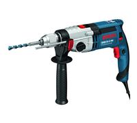 Bosch Professional Impact Drill GSB 21-2 RE ( 110 V, Auxiliary handle, Depth stop 210 mm, Keyless chuck, Carrying Case)