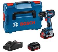 Bosch GSR 18V-90 C 18v Cordless Brushless Drill Driver 2 x 4ah Li-ion Battery Charger Case