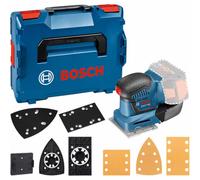 Bosch GSS 18 V-10 Professional 18V Palm Sander (Bare Unit) with Accessory set and L-BOXX