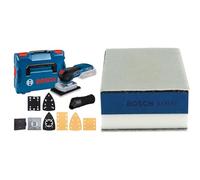 Bosch GSS 18V-13 Professional + 1x Expert Dual Density Sanding Block (for Wood, 80 x 133 mm, incl. M480 Sanding Nets 2xP80/2xP120/1xP180, Accessory)