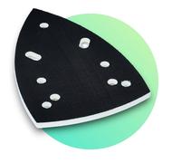 Bosch GSS Palm Sander Hoop & Loop Delta Sanding Pad - 2608601445