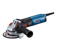 Bosch Professional GWS 14-125 S Angle Grinder (110 V, 1400 W, Auxiliary Handle, Protective Guard, Clip-on Cut-Off Protective Guard, Two-Hole Spanner, mounting Flange, Clamping nut,)