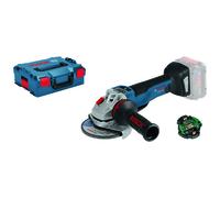 Bosch GWS 18V-10 PSC 18V 125mm Angle Grinder (Bare Unit) with L-BOXX & Bluetooth Module