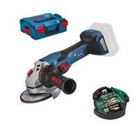 Bosch Gws 18V-15 C 18V Brushless 125mm Angle Grinder & Lboxx & Gcy 30-4