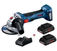 Bosch Gwx 18V-7 18V 115mm Brushless Angle Grinder X-Lock 2 X 4Ah Procore Bat