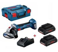 Bosch Gwx 18V-7 X-Lock 18V 115mm Brushless Angle Grinder + Lboxx + 2 X 4Ah Batt