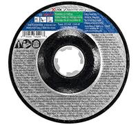 BOSCH GWX27M450 4-1/2 in. x 1/4 in. X-Lock Metal Grinding Abrasive Wheel 30 Grit Compatible with 7/8 in. Arbor Type 27 for Applications in Masonry Grinding