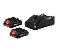Bosch GXS18V-11N25 CORE18V Starter Kit - (2) 4.0 Batteries & Charger