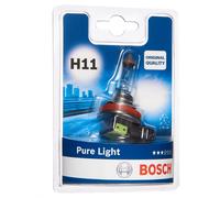 Bosch H11 12V 55W Pure Light Car Headlight & Fog Light Bulb Single