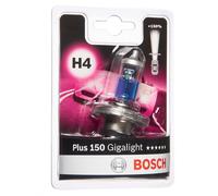 Bosch H4 12V 60/55W Plus 150 Gigalight Performance Upgrade Car Headlight Bulb Single
