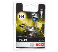 Bosch H4 12V 60/55W Plus 90 Performance Upgrade Car Headlight Bulb Single