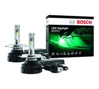 Bosch H4 LED Gigalight - Automotive Headlamps - 12V 30W, Cool White 6000K - Set of 2 LED Bulbs - Off-Road Use Only