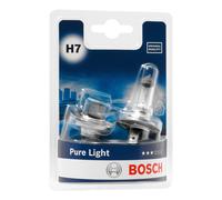 Bosch H7 (477) Pure Light Headlight Bulbs - 12 V 55 W PX26d - 2 Bulbs
