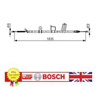BOSCH 1 987 482 341 Hand brake cable