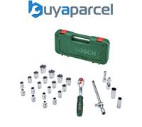 Bosch Hand Tools 1/2" Ratchet Set 25-Piece 1600A02Z9F
