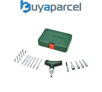 Bosch Hand Tools Bit Ratchet Screwdriver T-handle Set 1600A02Z9T