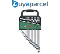 Bosch Hand Tools Combination Wrench Set 15-Piece 1600A02Z9E
