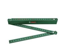 Bosch Folding Ruler 2m (Robust Folding Ruler for Accurate DIY Measuring; Nylon Reinforced with Glass Fibre, Metric Scale, 10 Segments)