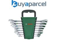 Bosch Hand Tools Ratchet Combination Wrench Set 8-Piece 1600A027Ps