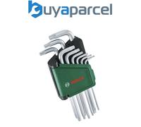 Bosch Hand Tools Torx Key Set 9-Piece 1600A02Z9C