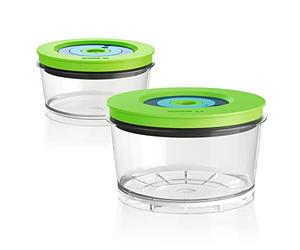 Bosch Hausgeräte MMZV0SB2 Stand Mixer Food Storage Containers for VitaMaxx Vacuum Mixer Plastic Transparent