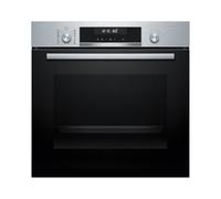 Bosch HBG578BS3 60 x 60 cm Built-in Oven 60 x 60 cm Self-Cleaning Pyrolysis Air Fry Function Automatic Programmes 3D Hot Air Hydrolytic Cleaning Aid Soft Close LCD Display