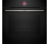 Bosch Series 8 HBG7341B1B Built In Electric Single Oven - Black - A+ Rated, Black