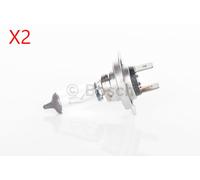 BOSCH Headlight Bulb 2x Fits ABARTH ALFA ROMEO ALPINA AUDI BMW 89-20 1987301042