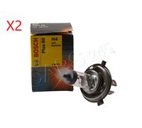 BOSCH Headlight Bulb 2x Fits ABARTH ALFA ROMEO AUDI BMW CITROEN 68-17 1987302049