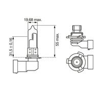 BOSCH 1 987 302 807 Bulb, spotlight