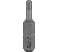 Bosch Hex Extra Hard Screwdriver Bit Hex 3mm 25mm Pack of 3