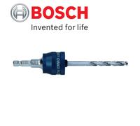 Bosch Hex Shank Powerchange / Release Holesaw Adaptor & Pilot Drill Bit Set New