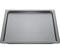 Bosch HEZ531000 Oven Accessories, Baking Tray, Grey Enamelled, Made in Germany, 3 x 45.5 x 37.5 cm