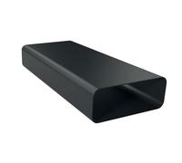 Bosch HEZ9VDSM1 Accessory for Hobs with Extractor Hood, Flat Channels Straight 50 cm, Black, Made in Germany