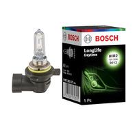 Bosch HIR2 (9012) Longlife Daytime Halogen Headlight Bulb, 12 V 55 W | Long Lasting Car Bulbs - Socket Type PX22d - 1 Replacement Car Light Bulb