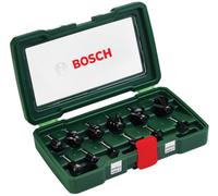 Bosch Hm Wood Router 8mm Set 1/4" Milling Set 12 Piece 2607019465