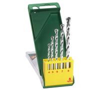 Bosch Hm Wood Router 8mm Set 1/4" Milling Set 15 Piece 260709439