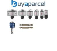 Bosch 8 x Pro Sheet Metal Power Change Plus Hole Saw Set (for Stainless Steel Sheets, Steel Sheets, Diameter 20-64 mm, Professional Accessories Drill/Screwdriver)