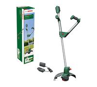 Bosch Home and Garden 06008C1D03, GrassCut Universal Battery Trimmer, 1 x 2.0 Ah Battery, 18 V System, Cutting Diameter: 26 cm, Adjustable Handles, Boxed