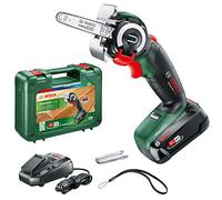 Bosch Home and Garden 18 Nanoblade Cordless Saw Advancedcut, 18 Volt System, in Carrying Case, Green