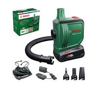 Bosch Home and Garden Bosch Battery Powered Air Pump / Air Pump EasyInflate 18V-500 Inflatable Mat (1 x 2.0Ah Battery; 18V System; Inflating or Deflating Beds, Pools or Inflatable Toys; in Box)