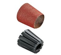 Bosch Home and Garden Conical Shank Sleeve Plus Sanding Sheet ASK30 Set (for Bosch Home and Garden PRR 250 Removing Roller, Set of 2 Pieces)