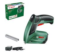 Bosch Home and Garden Cordless Tacker PTK 3,6 LI (integrated rechargeable battery, 3.6 V, 30 impacts/min, in carton packaging)