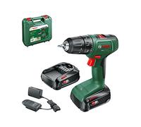 Bosch Diy Easydrill 18v-40 2x2.0ah Electric Screwdriver Silver One Size / EU Plug 220V
