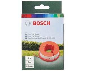 Bosch Home and Garden F016800175 Replacement 8 m x 1.6 mm Pro Tap Spool for Easy Trim and Combi Trim Models, Black