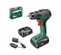 Bosch Home and Garden Home and Garden UniversalDrill Cordless Screwdriver 18V-60 with 2 Batteries and 18V System - Black