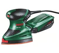 Bosch Home and Garden Multischleifer PSM 160 A, 3 Schleifblätter, Karton (160 W, Schwingzahl 24.000 min-1, Schwingkreis-ÃƒËœ 1,6 mm)