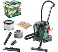 Bosch Home and Garden Wet and Dry Vacuum Cleaner UniversalVac 15 (1000 W, with Blowing Function, container volume 15 L, in carton packaging)