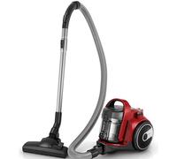 Bosch Home Bagless Vacuum Cleaner, Ultra-Compact Design, Washable H12 HEPA Filter, Special Brush Delicate Floors, Red/Black, 314 x 268 x 381 mm
