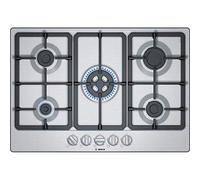 Bosch Serie 4 PGQ7B5B90 hob Stainless steel Built-in 75 cm Gas 5 zone(s)